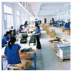 不干膠后道車間